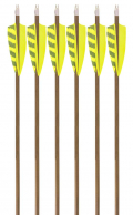 6-Pack of 3Rivers Archery® Hunter's Arrows, 50-55 spine