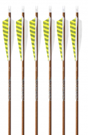 6-Pack of Traditional Only Arrows, 400 Spine