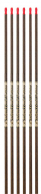 12-Pack of Victory Carbon Trad Gamer Arrow Shafts, 650 spine