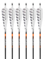 6-Pack of Easton 6.5 Bowhunter Arrows, 250 spine