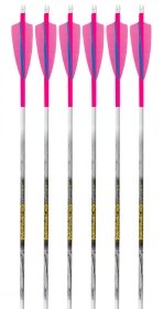 6-pk 350 spine Victory Carbon Trad Gamer Arrows