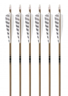 6-Pack of 3Rivers Hunter's Arrows, 80-85 Spine
