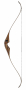 Bear Kodiak Magnum 52" Recurve Bow - Shedua and Grey Fiberglass Thumbnail Image 4