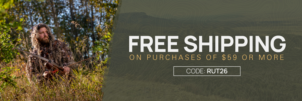Free Shipping on purchases of $59+ with promo code: RUT26