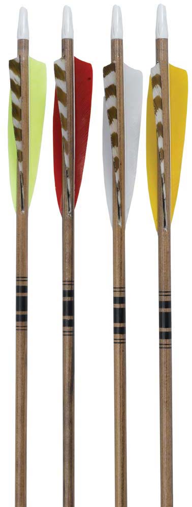 6 x 28 Standard Wood Arrows