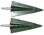 Zwickey No Mercy 2-Blade Screw-In Broadheads 3-pack Thumbnail Image 3