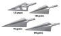 Woodsman® ELITE Series Stainless Steel 3-Blade Broadheads, 3-pack Thumbnail Image 2