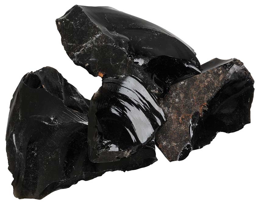 Obsidian Stone for Flint Knapping