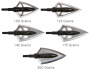 Jager 2-Blade Screw-In Broadheads, 3-pack Thumbnail Image 2
