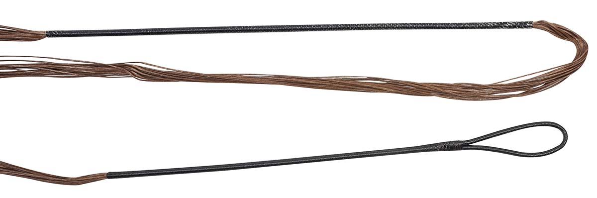 17 x 2,5 cm 1 pares Bow String estancos silenciador 