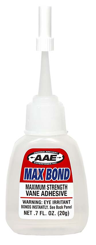 AAE Max Bond Glue - Super Strong Clear .7oz Adhesive For Crafts & Models