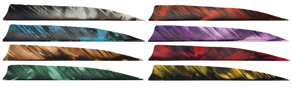 20pcs 3" Shield Cut Fletching Arrow Feathers Turkey Feather Arrow Fletches Hv 