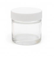 1 oz. Clear Glass Jar with Lid