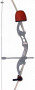 Selway Slide-On Recurve Arrow Rawhide Bow Quiver Thumbnail Image 2