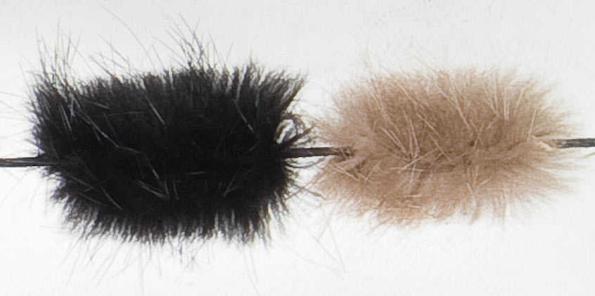 Coyote Fur Bow String Silencers for longbow recurves or stickbows 