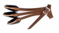 E. W. Bateman Cordovan Tipped Archery Shooting Glove