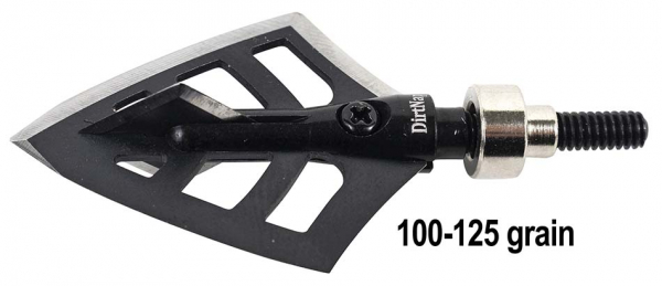 Dirt Nap 4-Blade Single Bevel Broadhead
