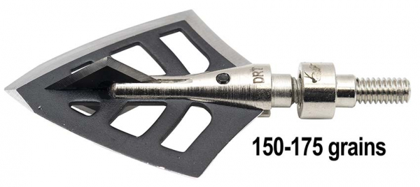 Dirt Nap 4-Blade Single Bevel Broadhead