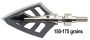 Dirt Nap D.R.T. 4-Blade Right Wing Bevel Screw-In Broadheads, 3-pack Thumbnail Image 4