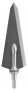 Steel Force Traditional Series 2-Blade Single Bevel Broadheads 3-pack Thumbnail Image