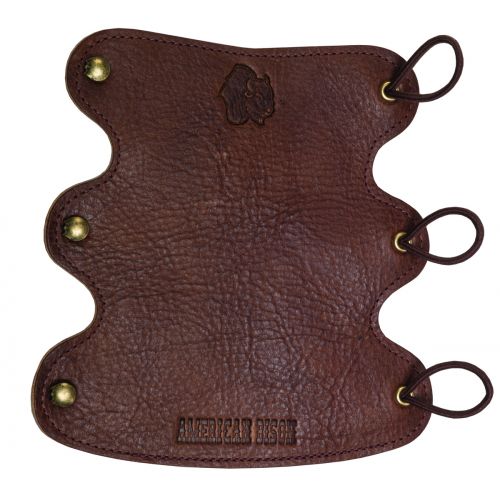 American Bison Leather Armguard, Leather Arm Protectors