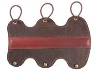 Vintage Leather Stiff Back Armguard