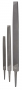 Grobet USA® Broadhead Mill File Thumbnail Image