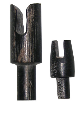 20x Archery Arrow Nocks Pin Insert Tail End Nocks Wood Bamboo Shaft Bow Hunting 