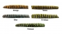 Traditional Only® Full Length Natural Barred Dyed Feathers Thumbnail Image 2