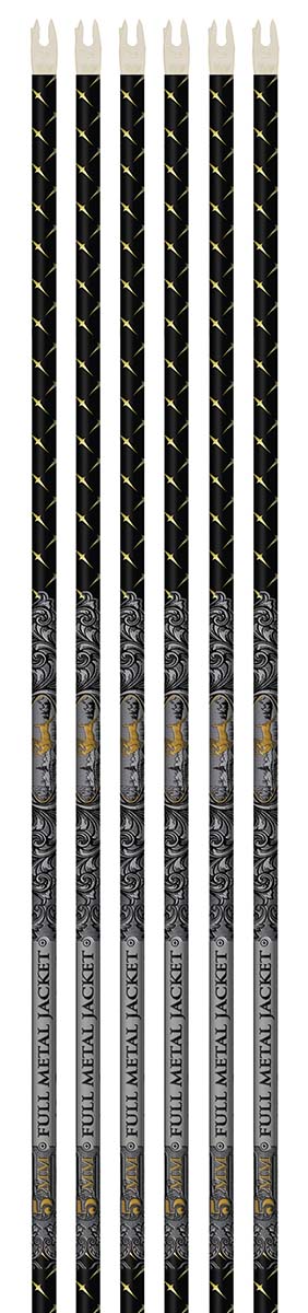 Easton FMJ 5MM Black  300 Arrows Free Shipping Free Cutting New 6 Pack