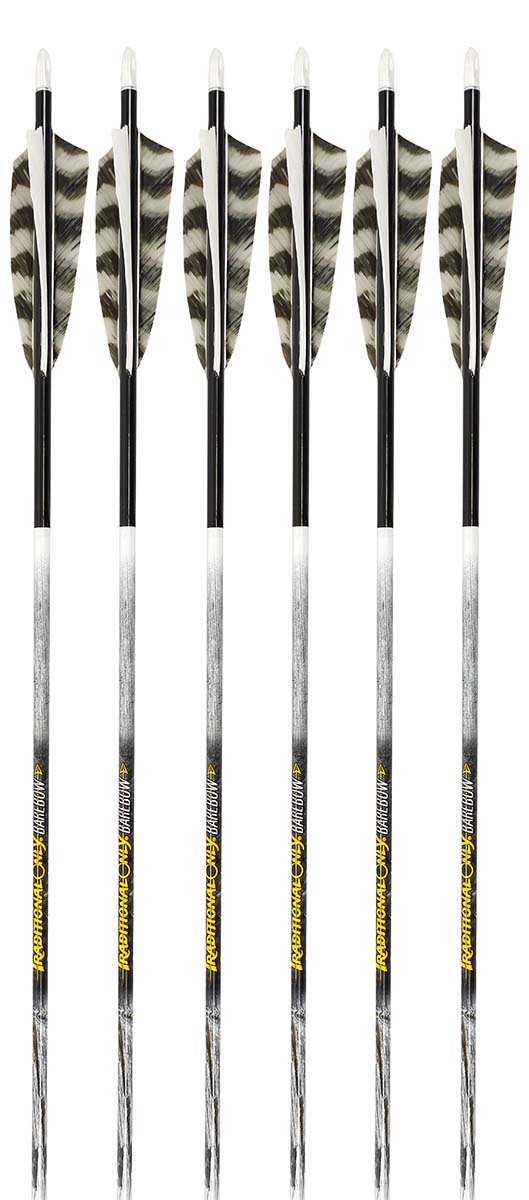 Traditional Only® Barebow Carbon Arrows