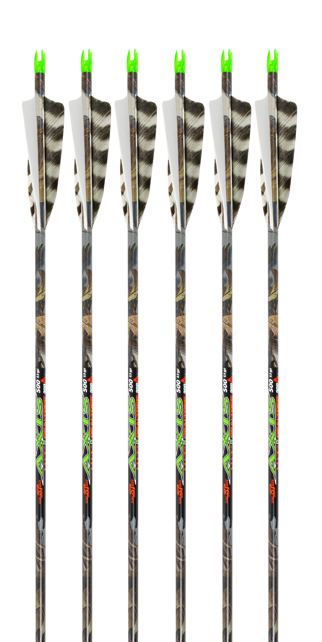 Easton Axis Arrow Selection Chart