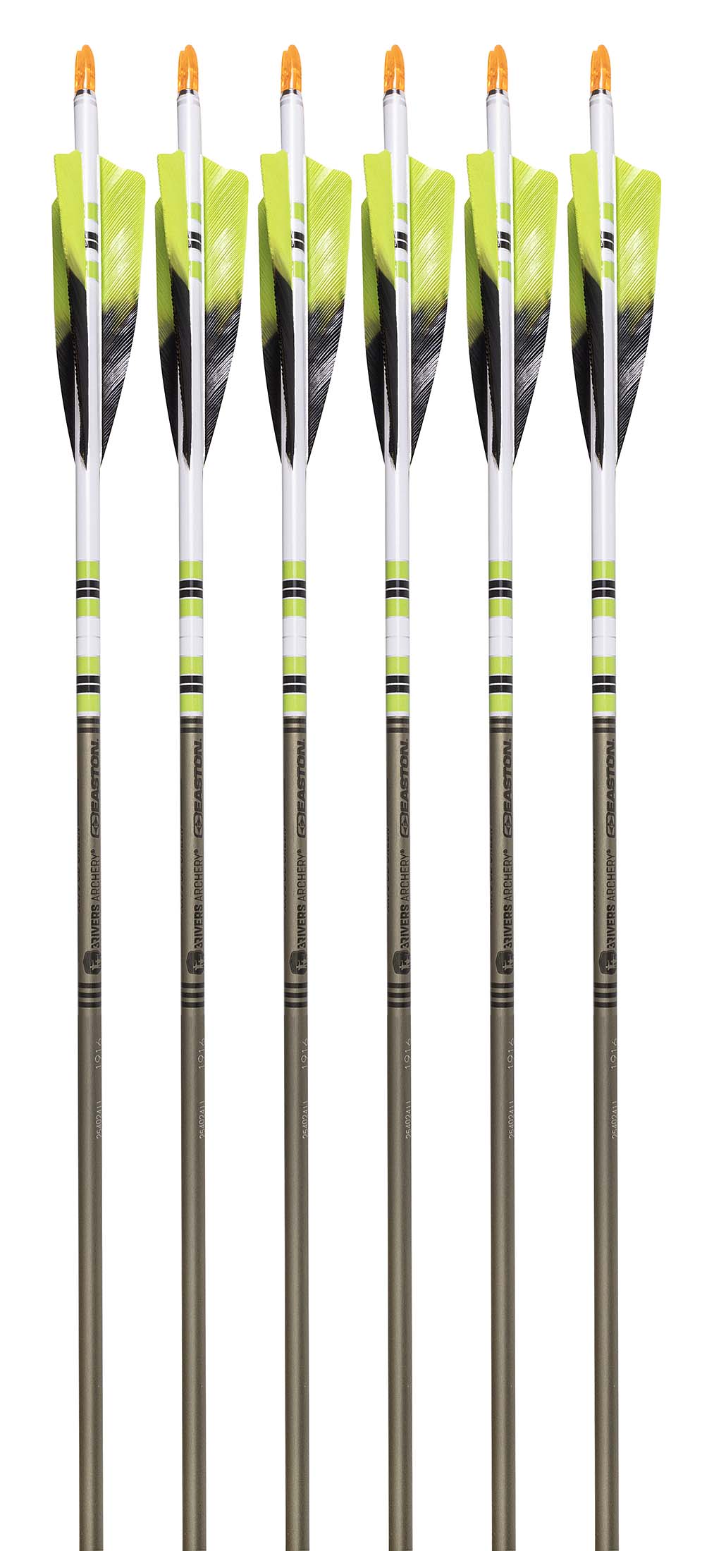 Traditional Only Aluminum OD Green XX75 Signature Arrows