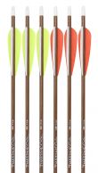 Traditional Only AAE 4" Trad Vane Fletched Carbon Arrows, 6-pack