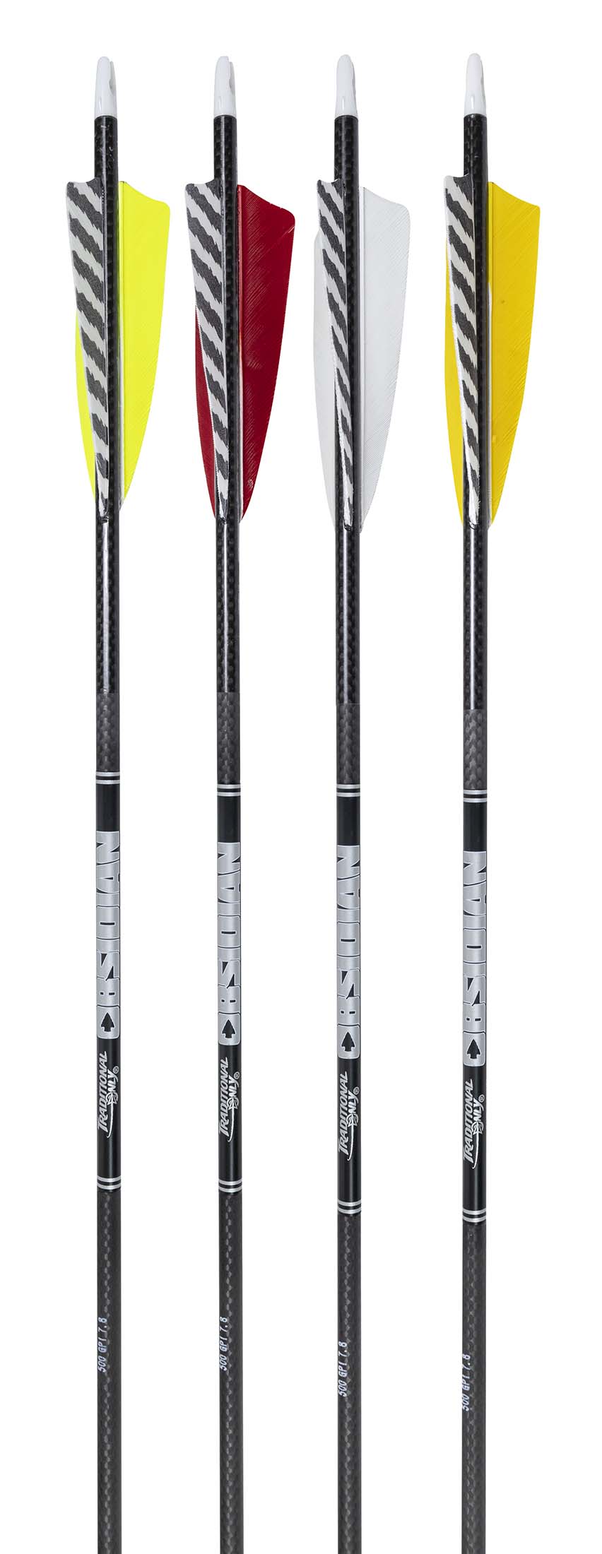 Obsidian 3K Carbon Traditional Only Arrows