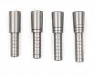 Iron Oak Stainless Steel Half Out Inserts