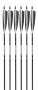 Traditional Only® Obsidian 3K Blackout Signature Carbon Arrows Thumbnail Image