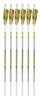 Traditional Only® Barebow Yellow Signature Carbon Arrows