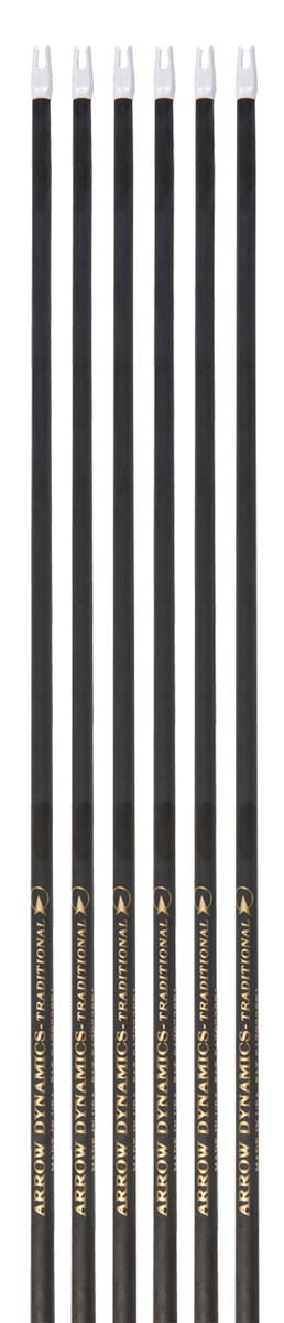 Arrow Dynamics Nitro-X Traditional Black Carbon Shafts