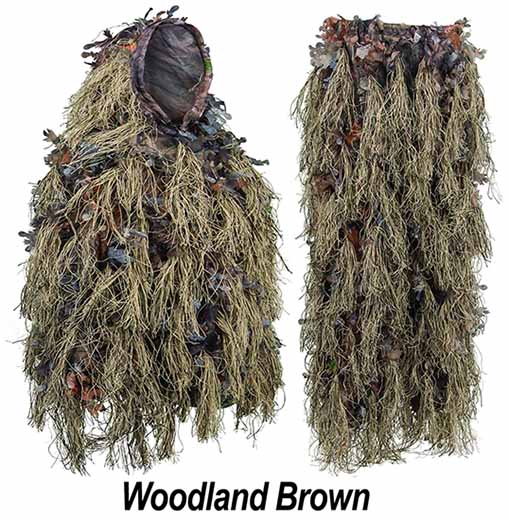 North Mountain Gear Hybrid Ghillie Suit with hooded jacket