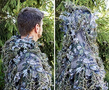 North Mountain Gear Hybrid Ghillie Suit with hooded jacket