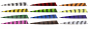 Traditional Only® Heavy Barred Shield Cut Arrow Feathers Thumbnail Image