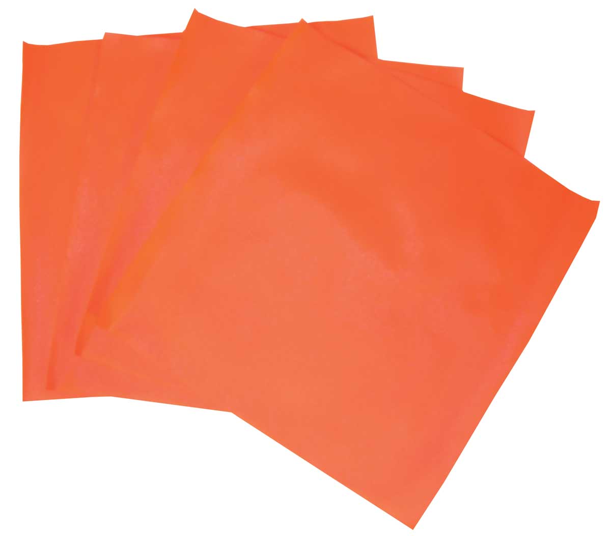 Blaze Orange Hub Blind Safety Panels 
