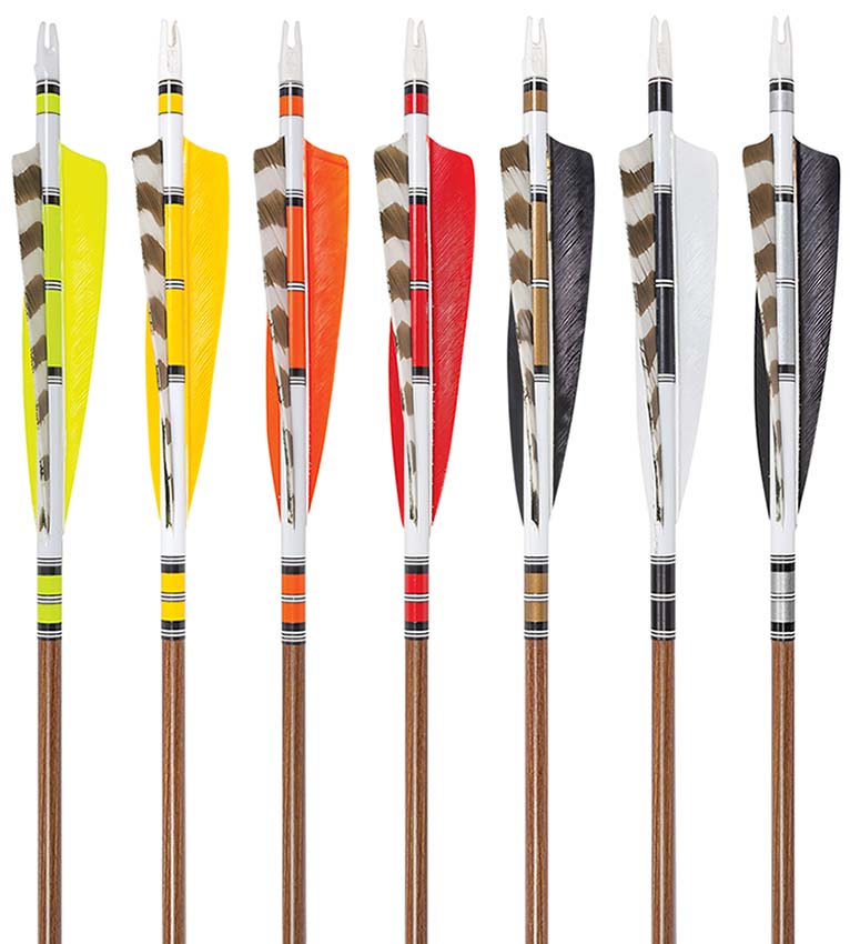 White Water Archery Traditional 13bl Crest Arrow Wraps 15 pk Choose Length Width 