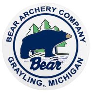 Bear Archery Vintage Color Tin Sign