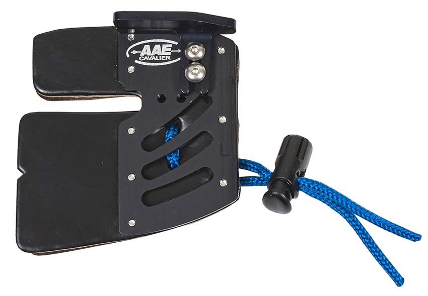 AAE Cavalier Elite Cordovan Leather Archery Tab