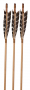 3Rivers Archery® Self Nock Wood Arrows, 3-pack Thumbnail Image