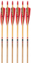 3Rivers Archery® Tapered Elite Wood Arrows, 6-pack Thumbnail Image