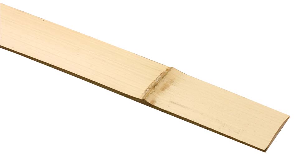 Bow Building Planed & Flattened Bamboo Strips