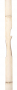 72" Unfinished Bamboo Backed Ipe Longbow Thumbnail Image 2